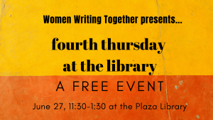women writing together june 27 2019
